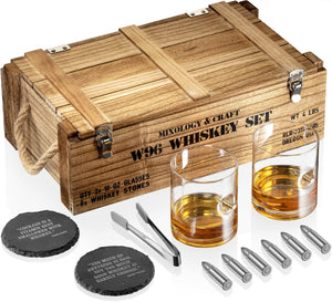 whiskey stone gift set 